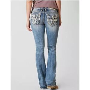 Rock Revival Vien Bootcut Jeans Women's 25 Y2K Flare